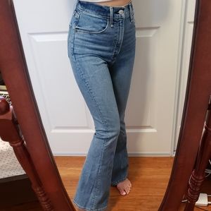 Abercrombie & Fitch Ultra High Rise Flare Jeans